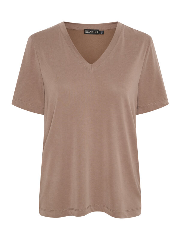 Soaked In Luxury - SLColumbine Loose Fit V-Neck SS T-Shirt