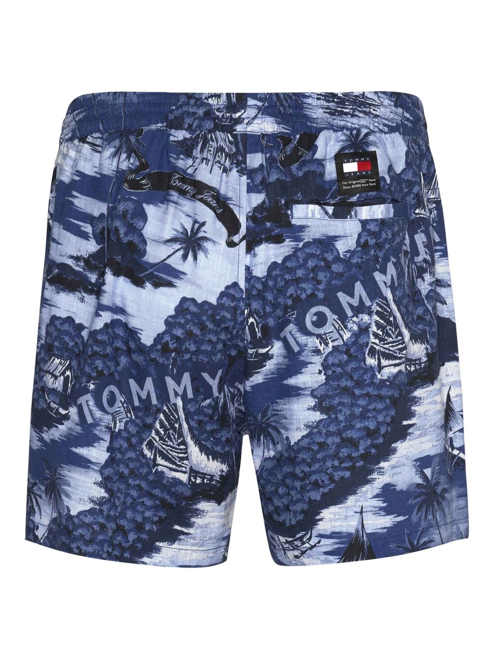 Tommy Jeans - HAWAIIAN PRINT BEACH SHORTS