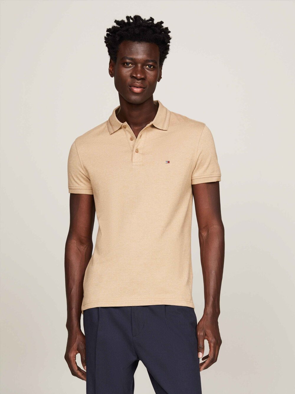 Tommy Hilfiger - PRETWIST MOULINE POLO