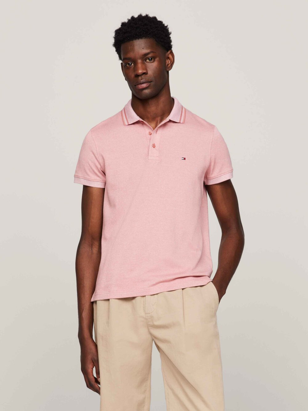 Tommy Hilfiger - PRETWIST MOULINE POLO