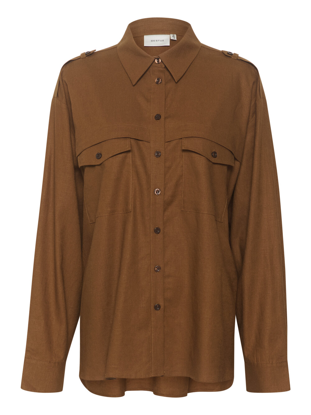 Gestuz - LeenaGZ linen OZ shirt