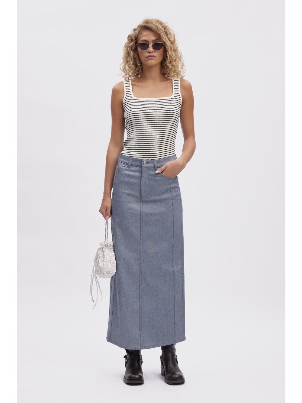 Gestuz - RockiaGZ HW slit skirt