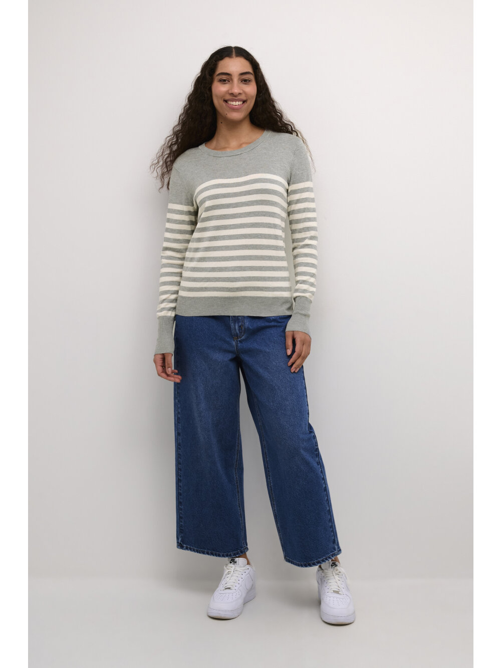 Kaffe - KAlizza Striped Knit Pullover