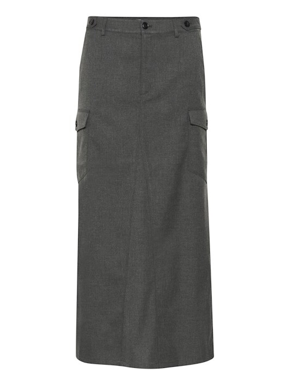 Gestuz - PaulaGZ melange HW long skirt