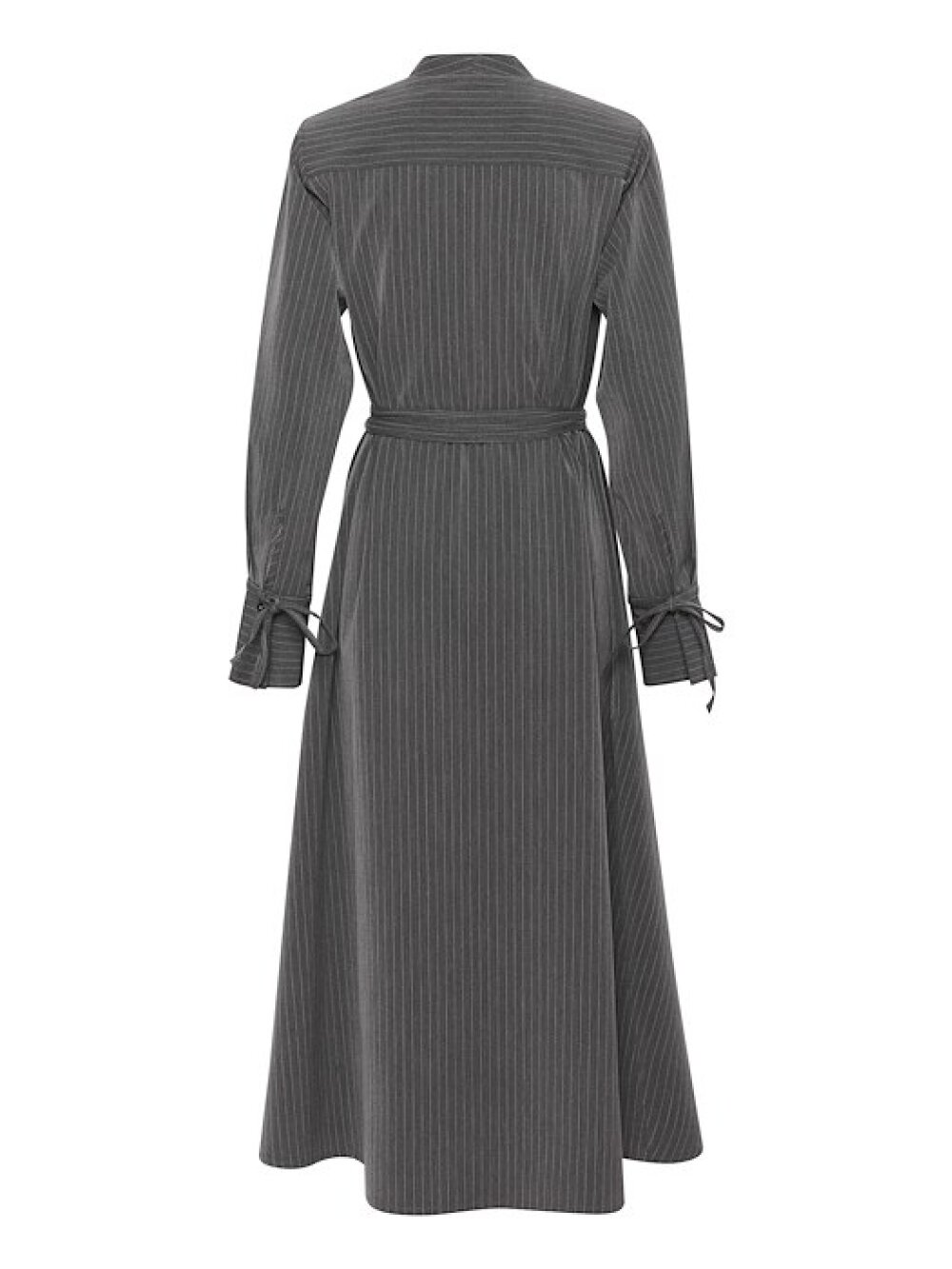 Gestuz - JoelleGZ mel. pinstripe wrap dress