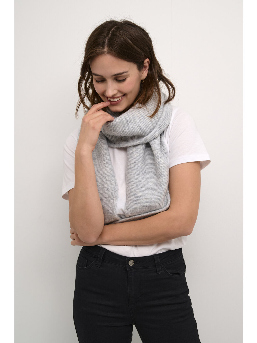 Kaffe - KAsiv big Knitted scarf