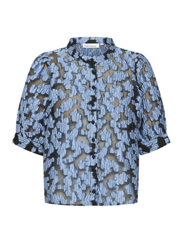 Karen By Simonsen - Karen By Simonsen PeggyKB Bluse Della Robbia Blue