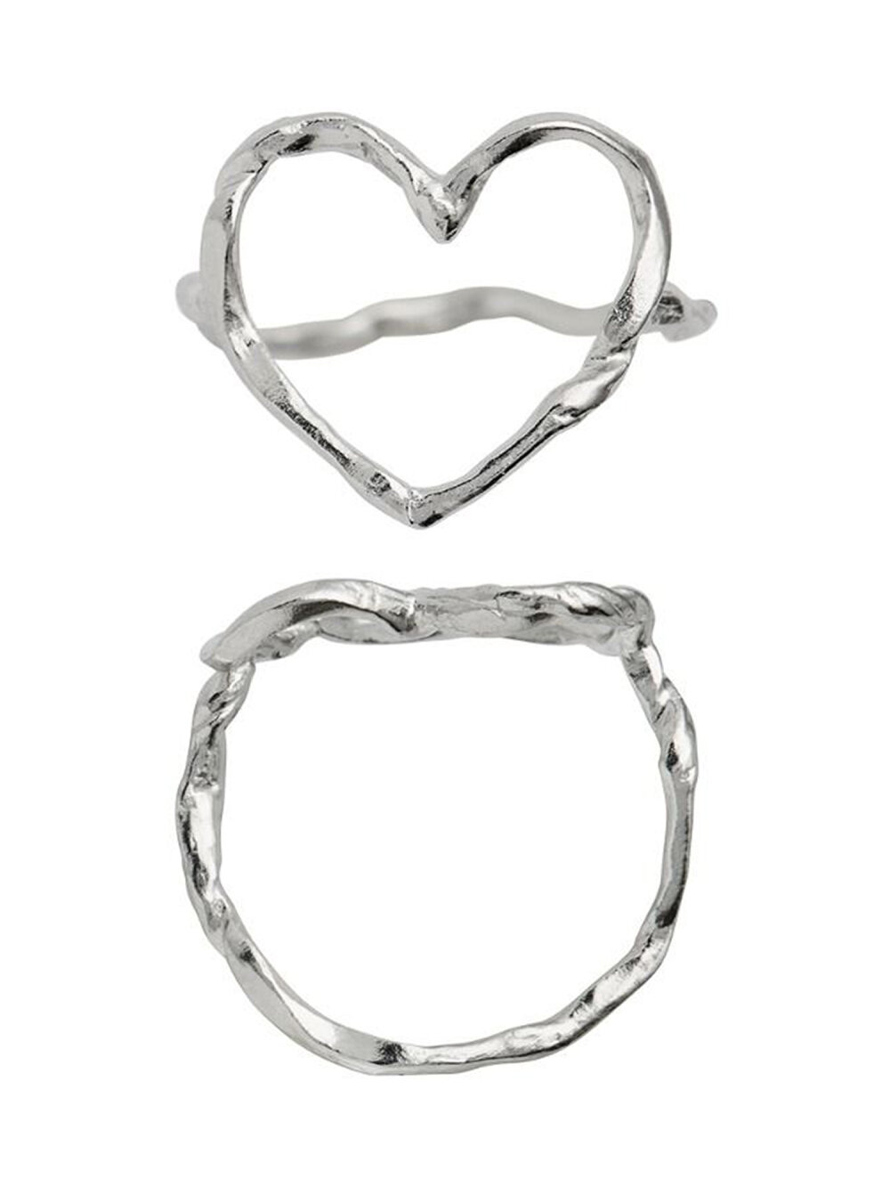 Stine A - Funky Heart Ring 52