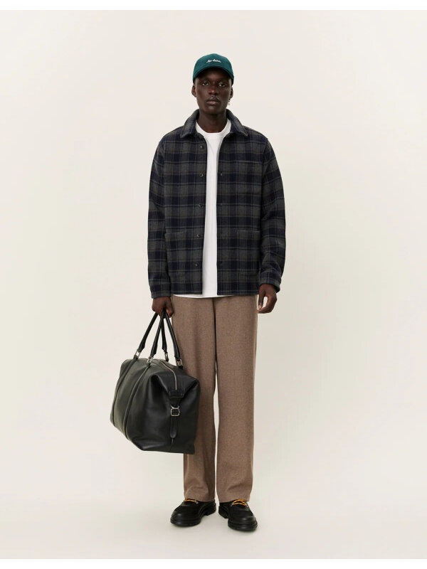 Les Deux - Jason Check Wool Overshirt 2.0