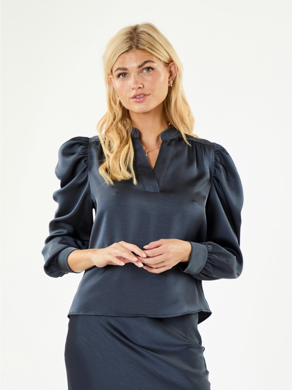 Neo Noir - Rosslyn Heavy Sateen Skjorte