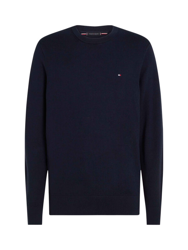 Tommy Hilfiger - PIMA ORG CTN CASHMERE CREW NECK Strik