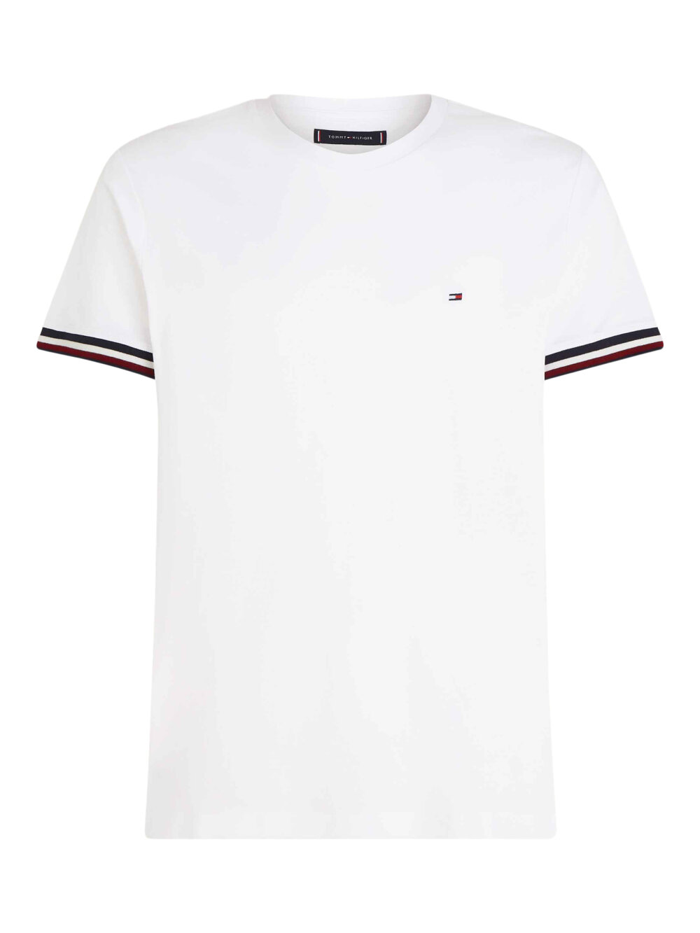 Tommy Hilfiger - GLOBAL STRIPE CUFF PIQUE T-shirt