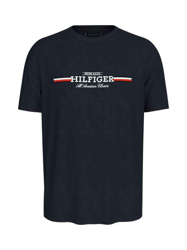 Tommy Hilfiger - HILFIGER CHEST STRIPE T-shirt