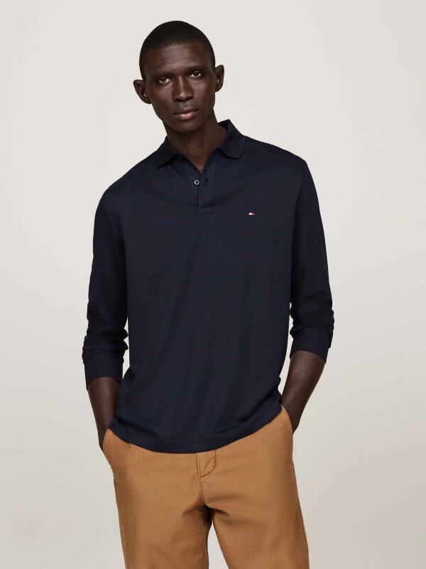 Tommy Hilfiger - L/S LIQUID COTTON REG Polo