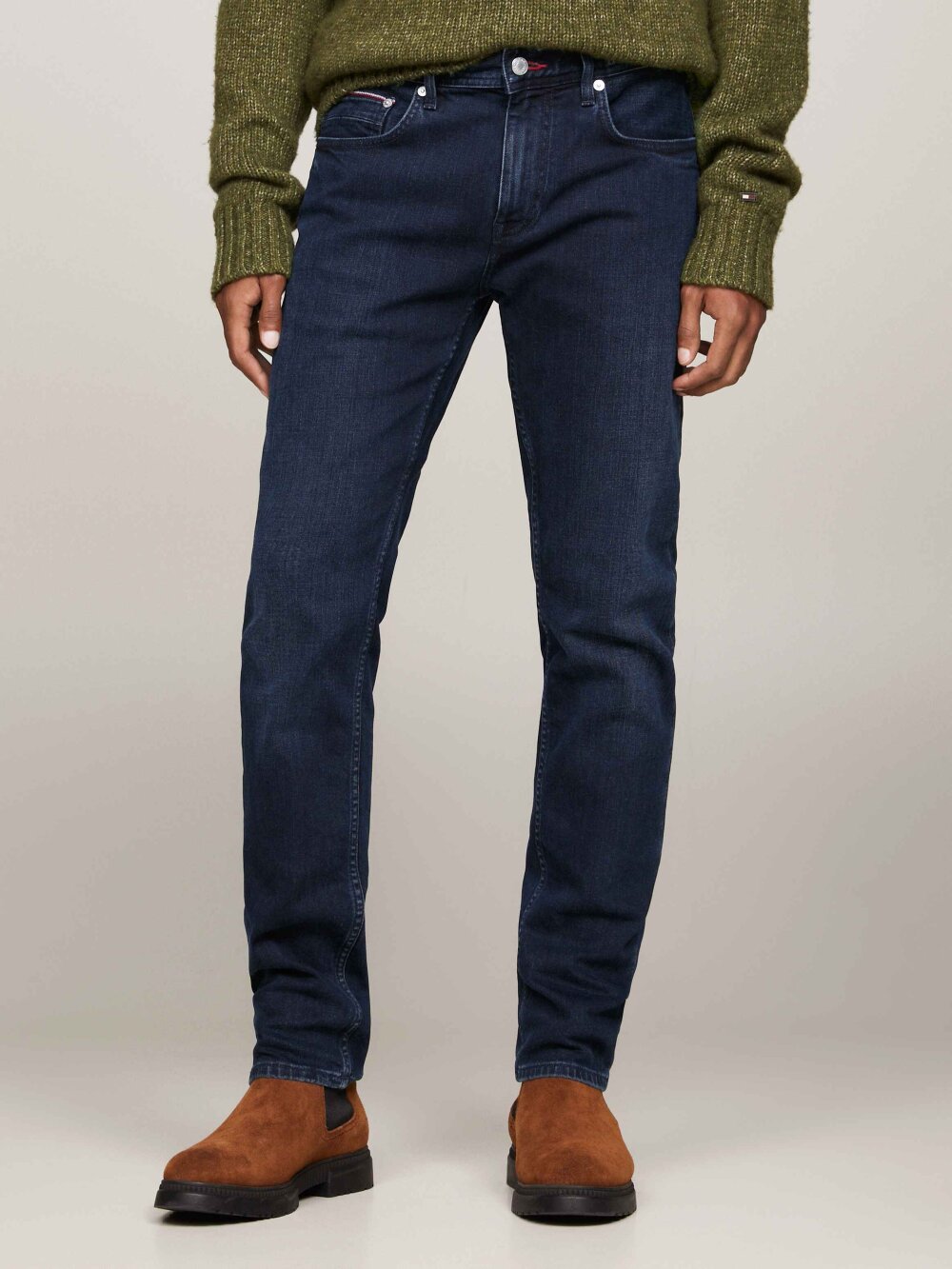 Tommy Hilfiger - STRAIGHT DENTON STR MEEK BLUEBLK Jeans