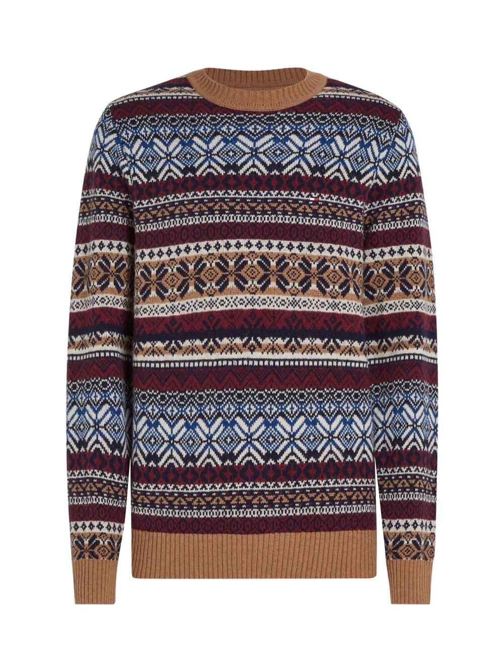 Tommy Hilfiger - GIFTING WOOL BLEND FAIRISLE C NK Strik