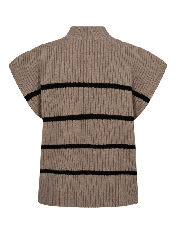 Co´Couture - RowCC Stripe Rib Vest