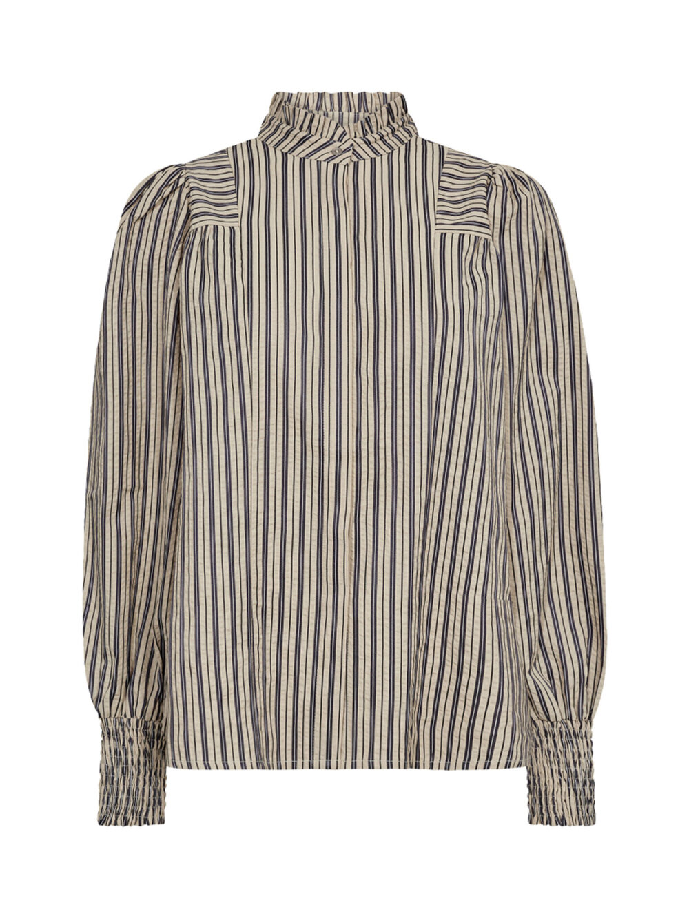 Co´Couture - PercyCC Petra Stripe Skjorte