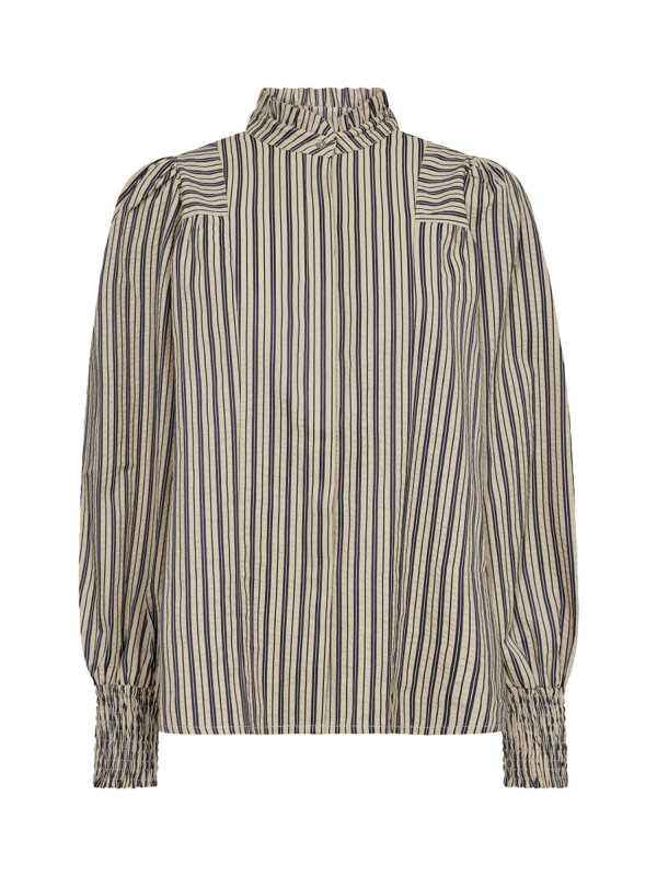 Co´Couture - PercyCC Petra Stripe Skjorte