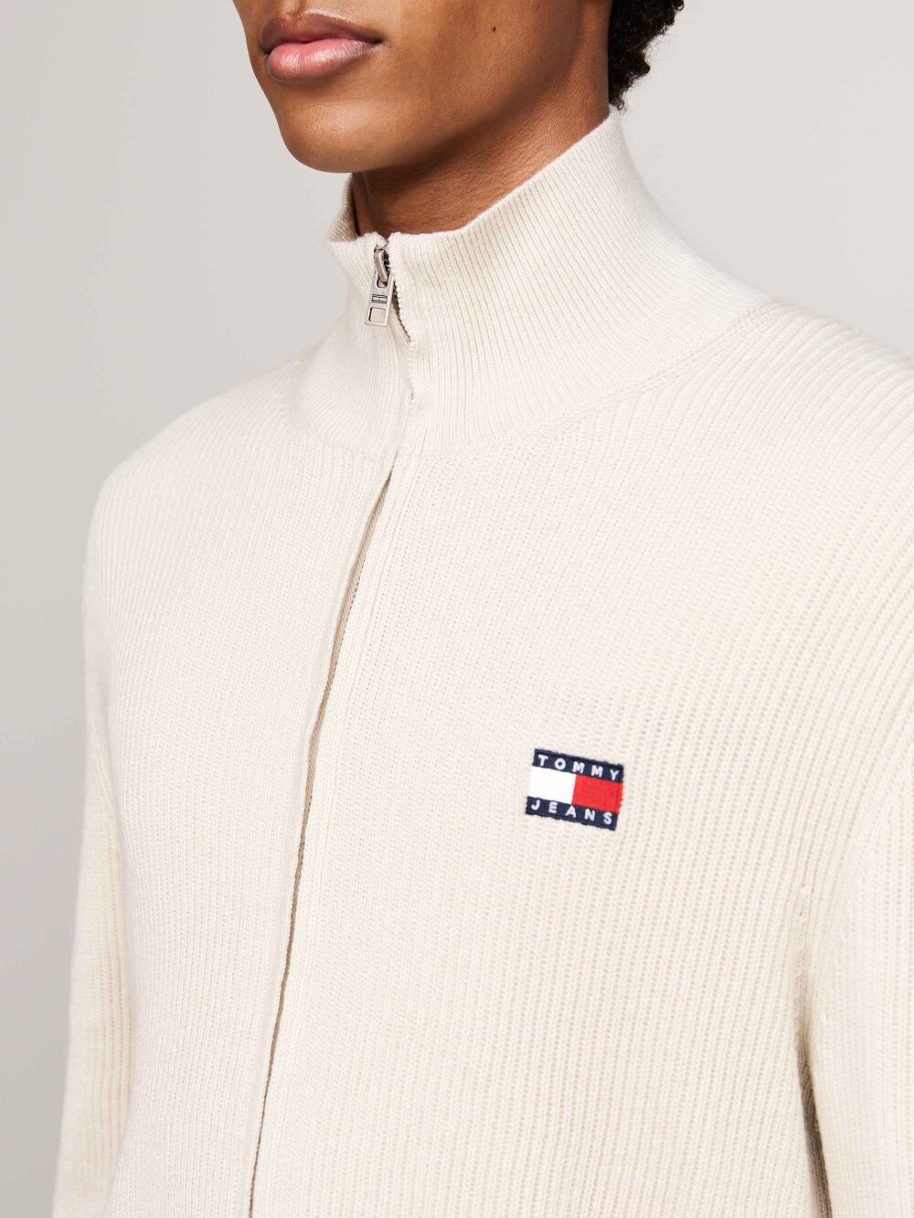 Tommy Jeans - TJM SLIM XS BADGE ZIP THRU Cardigan