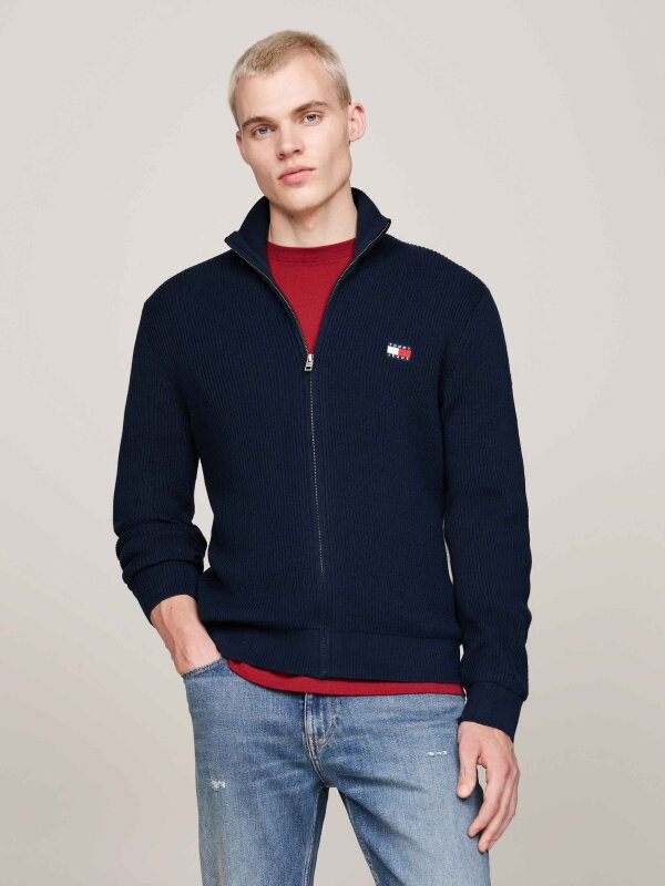 Tommy Jeans - TJM SLIM XS BADGE ZIP THRU Cardigan