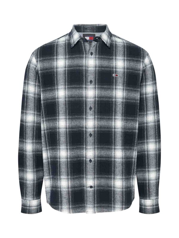 Tommy Jeans - TJM REG CHECK FLANNEL EXT Skjorte