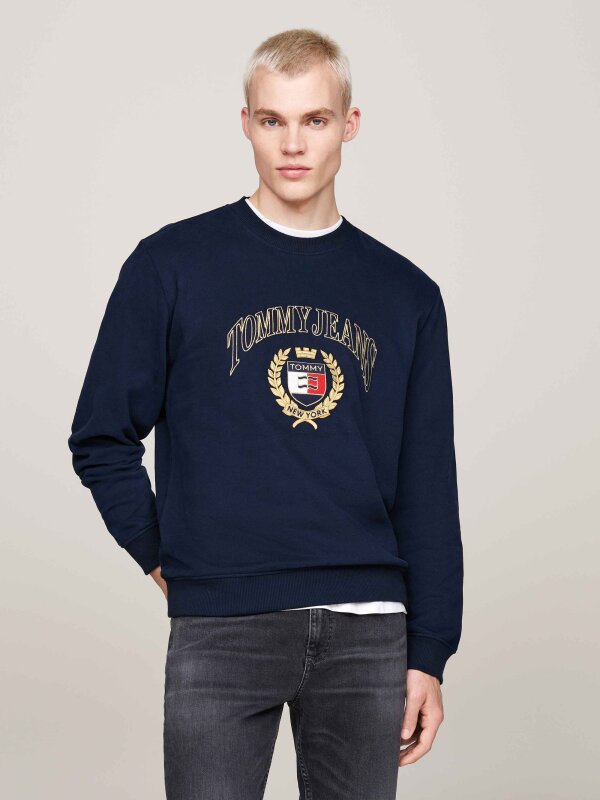 Tommy Jeans - TJM REG TJ PREP CREST Sweatshirt