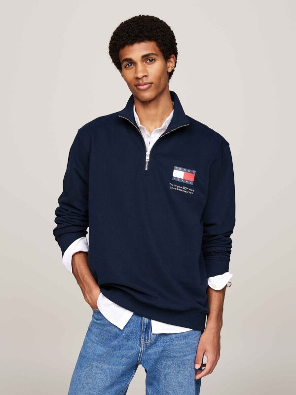 Tommy Jeans - TJM REG ENTRY HALF ZIP Sweatshirt