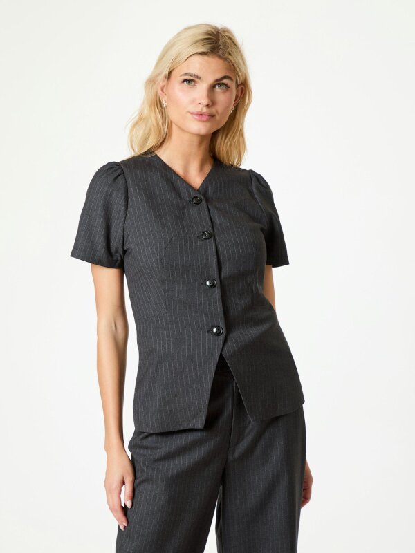 Neo Noir - Jules Pinstripe Bluse