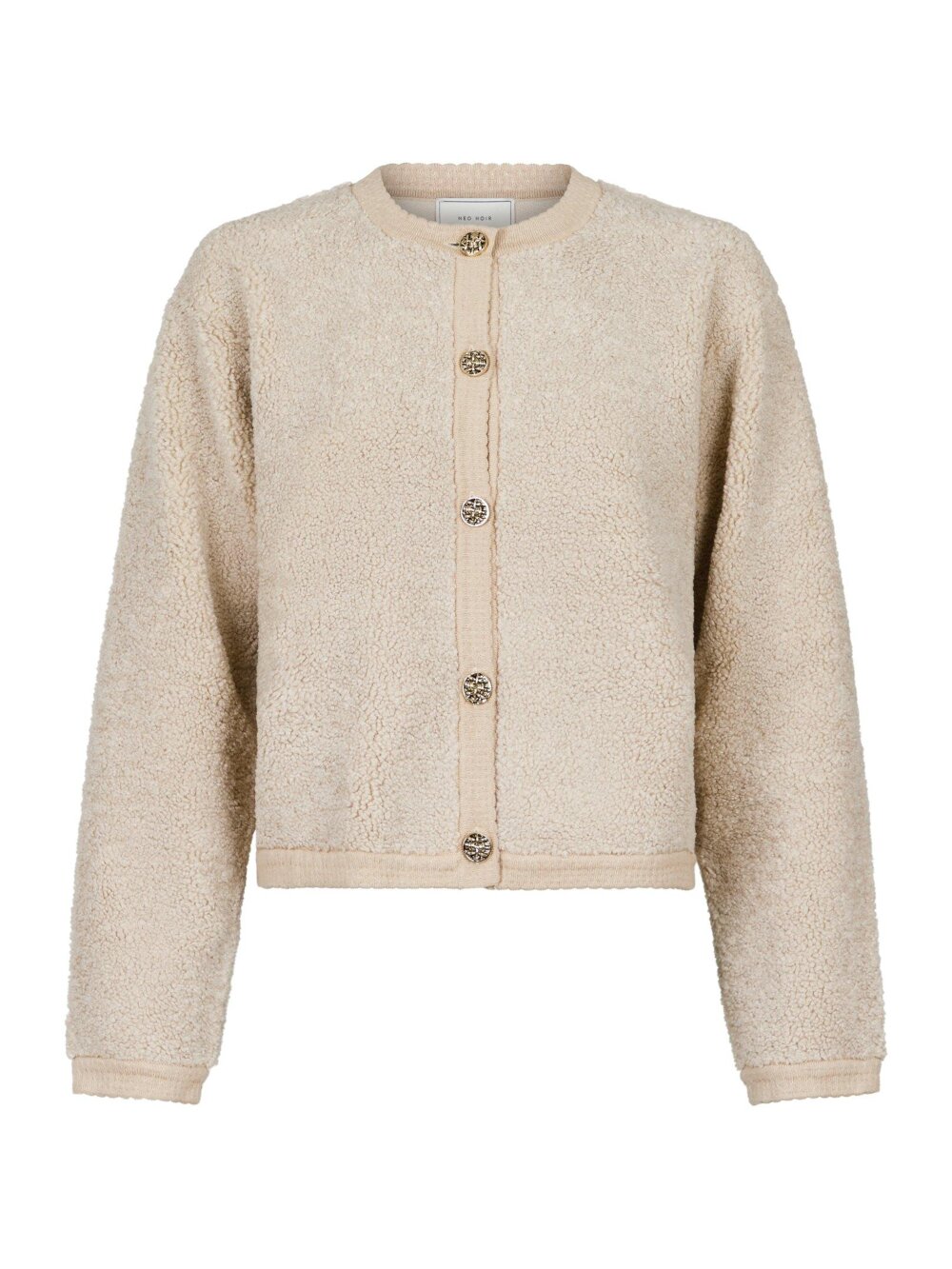 Neo Noir - Limo Fluffy Strik Cardigan